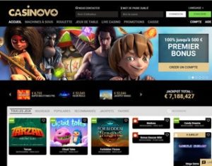 Casinovo, casino en ligne bitcoin